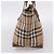 Borsa a mano Burberrys Nova Check Canvas Beige Gold Auth 202669 D'oro - vista 4