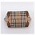 Borsa a mano Burberrys Nova Check Canvas Beige Gold Auth 202669 D'oro - vista 5
