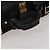 GUCCI Micro GG Supreme Trunk PVC Black Gold 010 123 0520 50 Auth 197916 Nero D'oro - vista 7