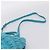 Bolsa PRADA Matelassé Nylon 2way Turquoise Blue Silver Auth 202888V Prata Turquesa - vista 15