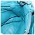 Bolsa PRADA Matelassé Nylon 2way Turquoise Blue Silver Auth 202888V Prata Turquesa - vista 22