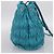 Bolsa PRADA Matelassé Nylon 2way Turquoise Blue Silver Auth 202888V Prata Turquesa - vista 3