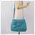 Bolsa PRADA Matelassé Nylon 2way Turquoise Blue Silver Auth 202888V Prata Turquesa - vista 30