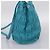 Bolsa PRADA Matelassé Nylon 2way Turquoise Blue Silver Auth 202888V Prata Turquesa - vista 4