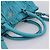 Bolsa PRADA Matelassé Nylon 2way Turquoise Blue Silver Auth 202888V Prata Turquesa - vista 7