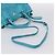 Bolsa PRADA Matelassé Nylon 2way Turquoise Blue Silver Auth 202888V Prata Turquesa - vista 8