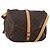 LOUIS VUITTON Monogram Saumur 35 Shoulder Bag M42254 LV Auth hk4113 Monogramma