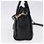 Céline CELINE Luggage Nano Shopper Hand Bag Leather 2way Black Gold Auth 200587M Nero D'oro - vista 3