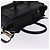 Céline CELINE Luggage Nano Shopper Hand Bag Leather 2way Black Gold Auth 200587M Nero D'oro - vista 6