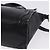 Céline CELINE Luggage Nano Shopper Hand Bag Leather 2way Black Gold Auth 200587M Nero D'oro - vista 9