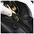 Bolsa de Ombro BALLY em Couro Preto e Dourado Auth ka6077A - vista 10