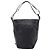 Bolsa de Ombro BALLY em Couro Preto e Dourado Auth ka6077A - vista 2
