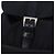 Sac à dos PRADA Nylon Black Silver Auth 199882A Noir Argenté - vue 19