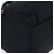 Sac à dos PRADA Nylon Black Silver Auth 199882A Noir Argenté - vue 8