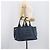 Bolso de mano PRADA Canapa MM Denim Blue Gold Tone Auth 202300A Azul - vista 24