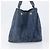 Bolso de mano PRADA Canapa MM Denim Blue Gold Tone Auth 202300A Azul - vista 3
