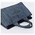 Bolso de mano PRADA Canapa MM Denim Blue Gold Tone Auth 202300A Azul - vista 6