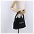 Borsa a mano BALENCIAGA Navy Cabas XS Canvas Black 390346 Auth 200438A Nero - vista 20