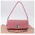Borsa a tracolla Miu Miu Matelassé in pelle 2way Rosa Argento Auth ka6075M - vista 12