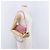 Borsa a tracolla Miu Miu Matelassé in pelle 2way Rosa Argento Auth ka6075M - vista 28