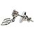 Orecchini VALENTINO Metal Silver Auth BA15474V Argento - vista 6