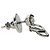 Orecchini VALENTINO Metal Silver Auth BA15474V Argento - vista 7