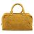 Borsa a mano LOEWE Amazona 28 Suede Yellow Gold Auth 200433V D'oro Giallo - vista 2