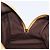 Borsa a mano LOEWE Amazona 28 Suede Yellow Gold Auth 200433V D'oro Giallo - vista 22