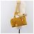 Borsa a mano LOEWE Amazona 28 Suede Yellow Gold Auth 200433V D'oro Giallo - vista 25