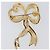 Spilla Christian Dior metallo Gold Tone Auth SW2811 - vista 10