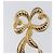 Spilla Christian Dior metallo Gold Tone Auth SW2811 - vista 4