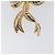 Spilla Christian Dior metallo Gold Tone Auth SW2811 - vista 6