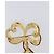 Spilla Christian Dior metallo Gold Tone Auth SW2811 - vista 8