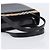 Borsa a Mano BURBERRY Nova Check Pelle Nero Argento Auth 200706V - vista 7