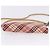 Borsa a tracolla BURBERRY Nova Check Canvas 2way Rosso Argento Auth ti4023 - vista 5