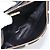 Bolsa de Mão PRADA Triangle Canvas Leather 2way Beige Black 1BC176 Auth ka6170M Preto Bege - vista 10