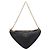Bolsa de Mão PRADA Triangle Canvas Leather 2way Beige Black 1BC176 Auth ka6170M Preto Bege - vista 2