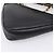 Bolsa de Mão PRADA Triangle Canvas Leather 2way Beige Black 1BC176 Auth ka6170M Preto Bege - vista 21