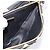 Bolsa de Mão PRADA Triangle Canvas Leather 2way Beige Black 1BC176 Auth ka6170M Preto Bege - vista 28