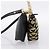 Bolsa de Mão PRADA Triangle Canvas Leather 2way Beige Black 1BC176 Auth ka6170M Preto Bege - vista 3