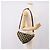 Bolsa de Mão PRADA Triangle Canvas Leather 2way Beige Black 1BC176 Auth ka6170M Preto Bege - vista 36