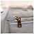 PRADA Canapa MM Hand Bag Canvas Gray Gold Auth 203427 Brown Golden - view 22