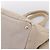 PRADA Canapa MM Hand Bag Canvas Gray Gold Auth 203427 Brown Golden - view 9