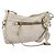 Borsa a spalla Miu Miu in pelle bianca argento Auth 202884A Bianco