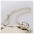 Borsa a spalla Miu Miu in pelle bianca argento Auth 202884A Bianco - vista 8