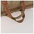 Céline Borsa Boston CELINE Macadam PVC Pelle Beige Tono Oro Auth 202118 - vista 7