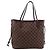 Borsa Tote LOUIS VUITTON Damier Ebene Neverfull MM N51105 LV Auth 203272SAV - vista 13