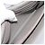 Portafoglio lungo PRADA in pelle Beige Silver Auth 203336A Argento - vista 21