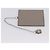 Portafoglio lungo PRADA in pelle Beige Silver Auth 203336A Argento - vista 26