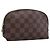 LOUIS VUITTON Damier Ebene Pochette Cosmetic PM Pouch N47516 LV Auth 200393